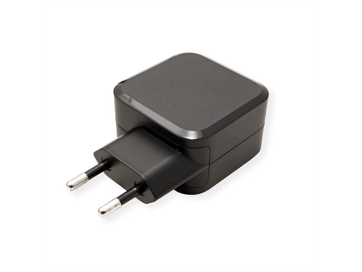 VALUE USB-Ladegerät 45 W – USB-C×1 – PD – EU-Stecker (Typ C)