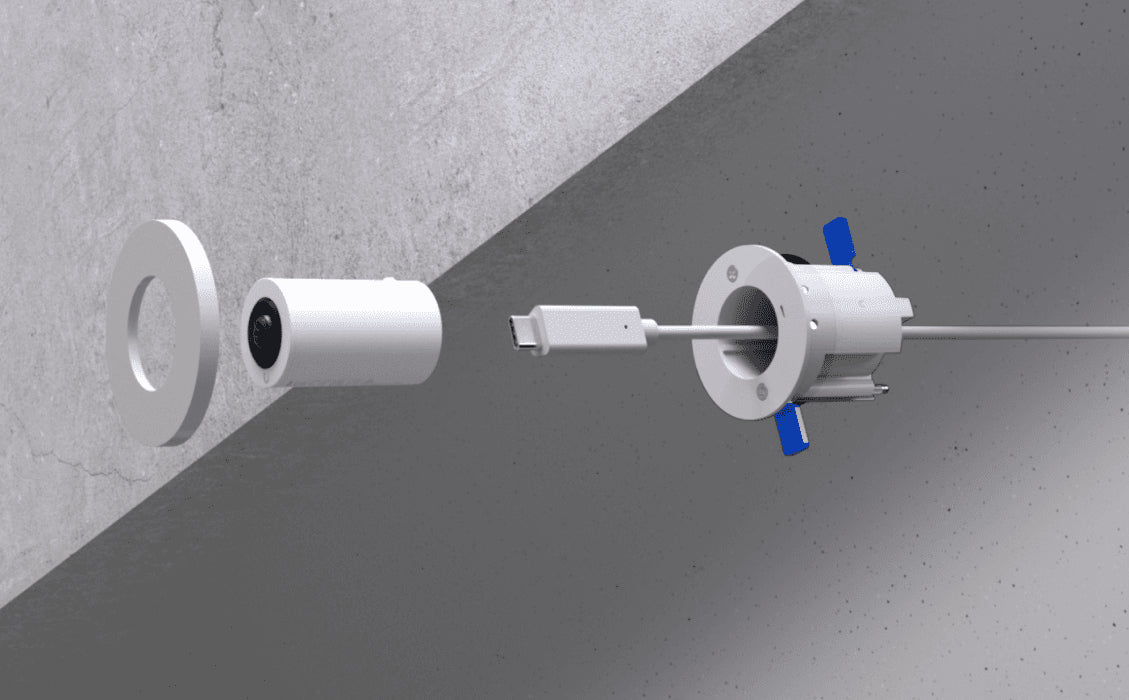 Ubiquiti AI Theta Professional Einbaugehäuse – Weiss, Innenbereich