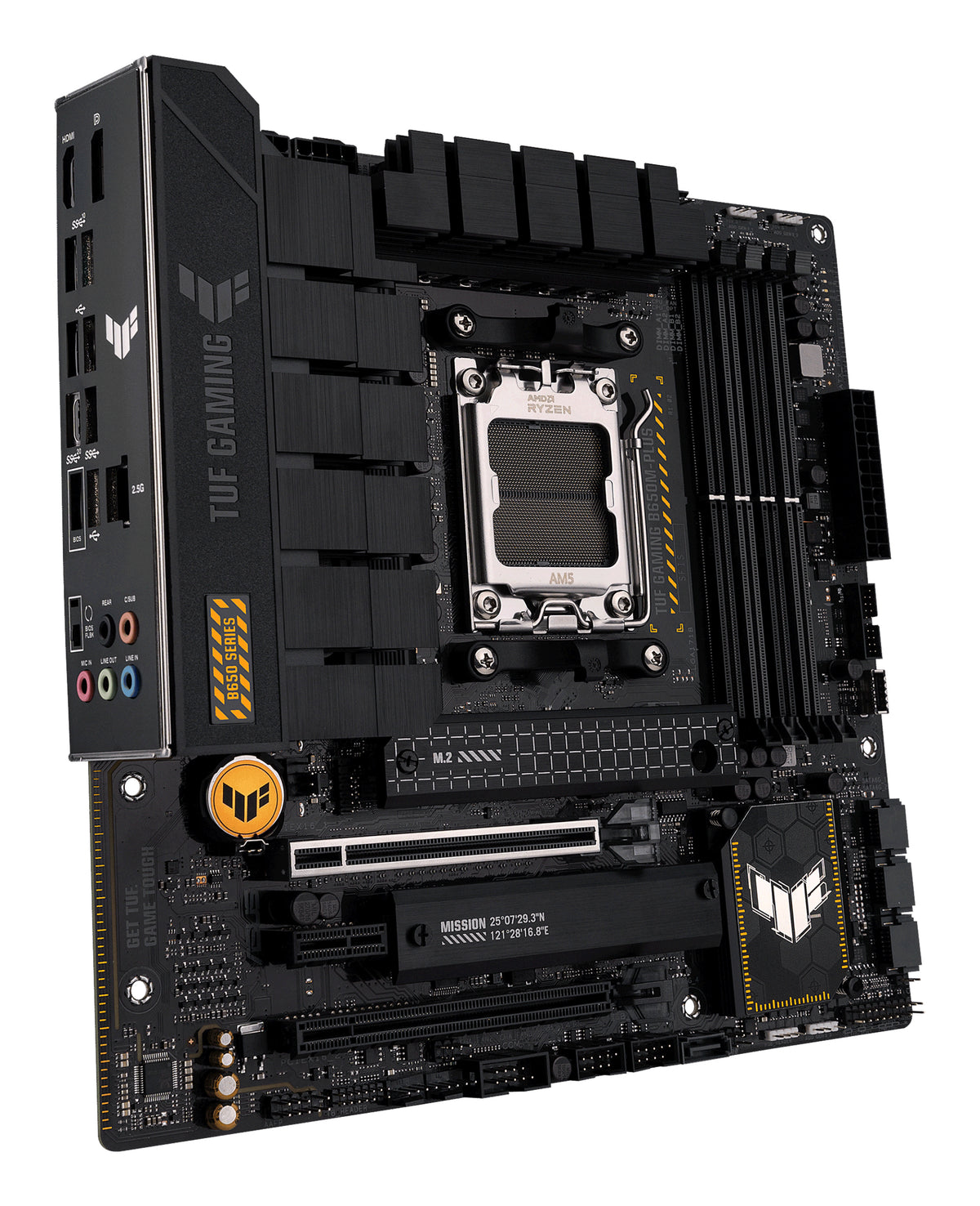 ASUS TUF GAMING B650M-PLUS – Mainboard – AM5, AMD B650, mATX, DDR5
