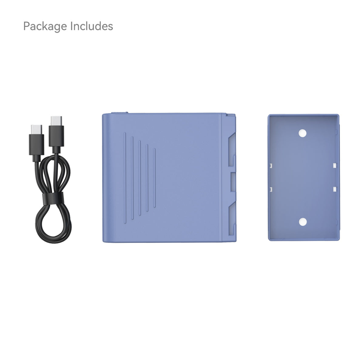 SmallRig NP-F970 Akku 10'500 mAh, 7,27 V – USB-C – für Kamera, LED-Videoleuchte, Monitor u. a. – Blau