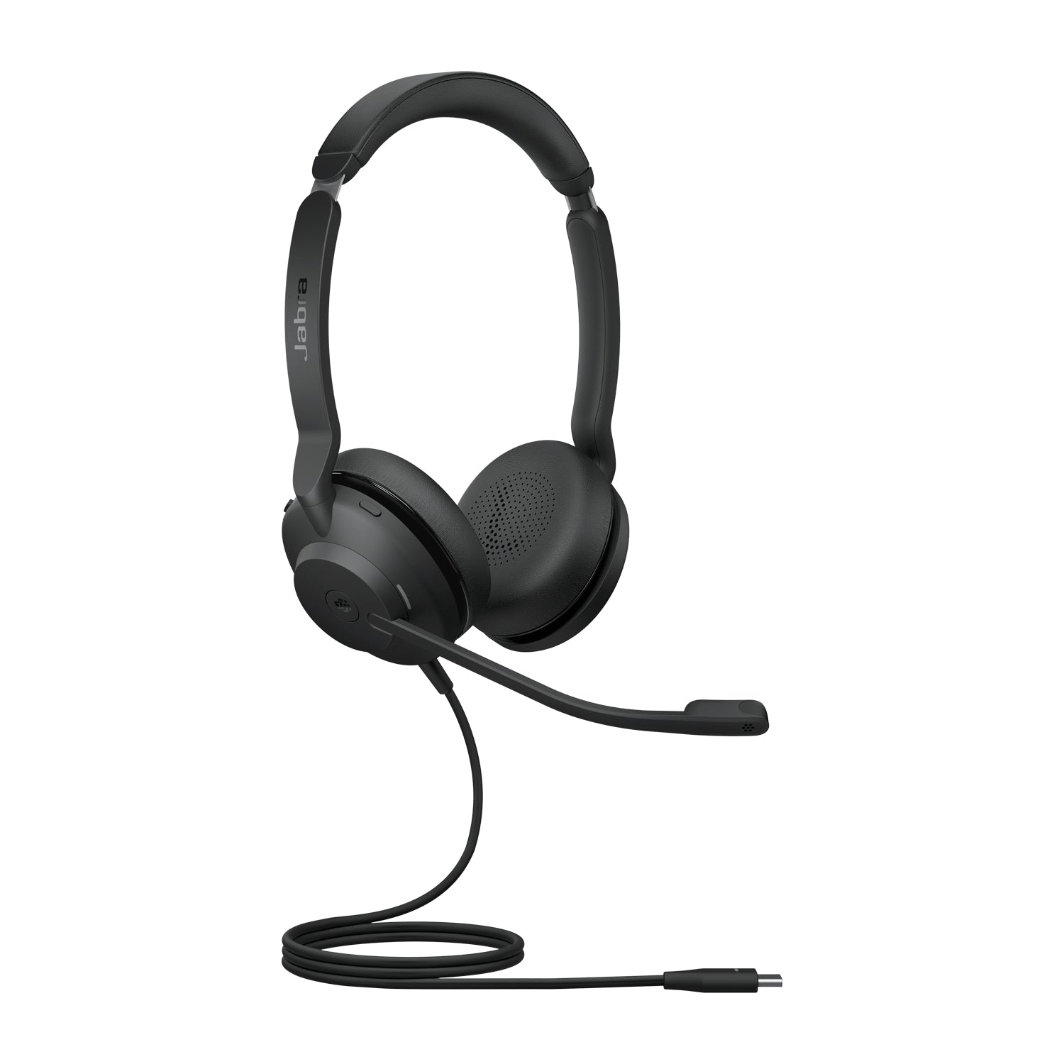 Jabra Evolve2 30 SE Office-Headset – On-Ear, Stereo, Kabelgebunden, USB-C, MS Teams zertifiziert, Schwarz