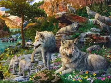 Ravensburger Puzzle Wolfsrudel – 1000 Teile – 70 × 50 cm – ab 14 Jahren