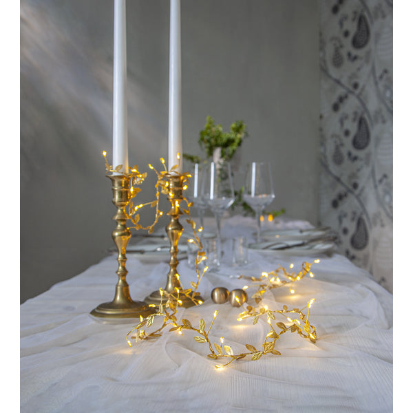 Star Trading Winny Lichterkette – Starterset, 2,5 m, 0,5 W, Warmweiss, Gold, Timer, Batteriebetrieb 3× AA