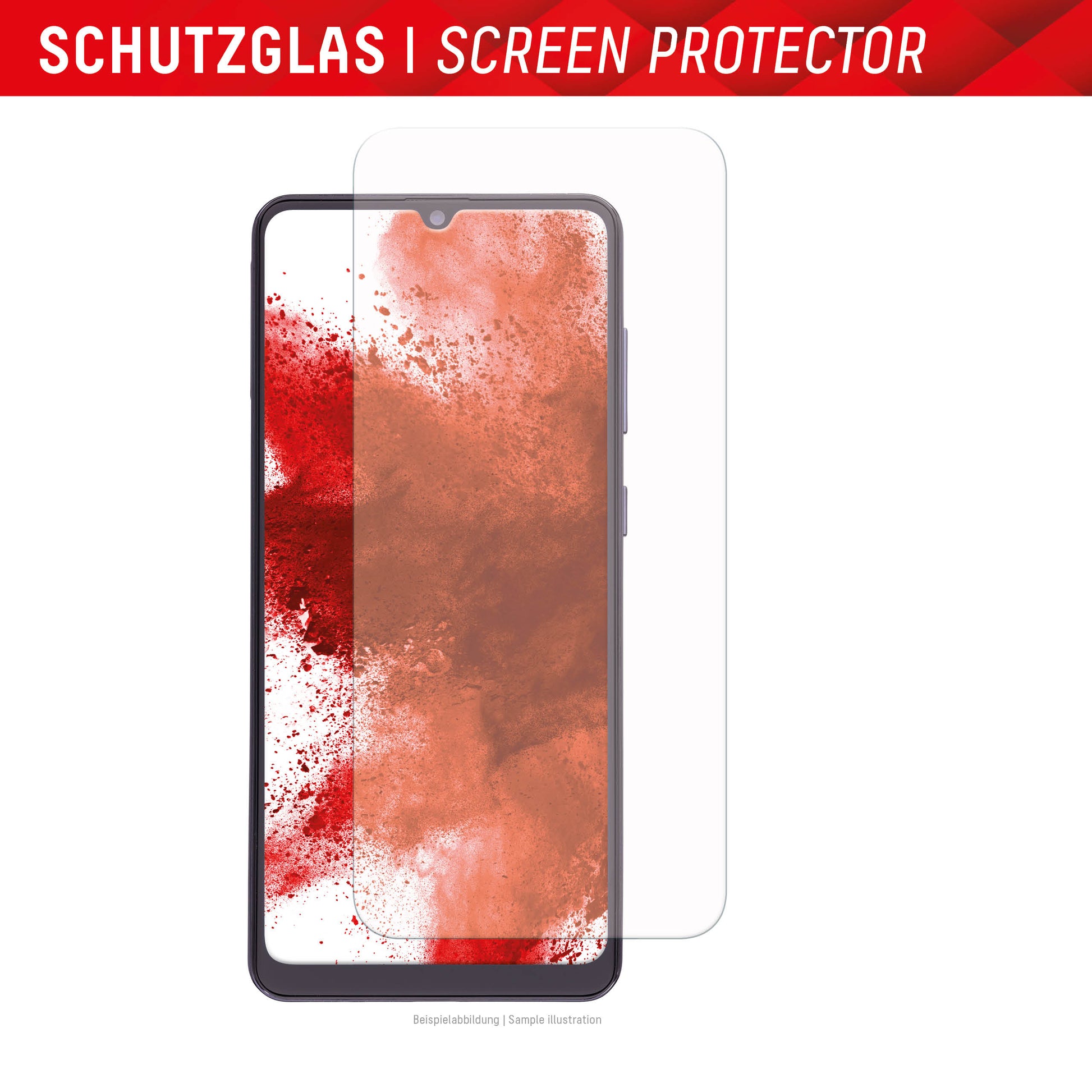 E.V.I. Displayschutz (Folie), 9H – für Galaxy A24 – mit Applikator