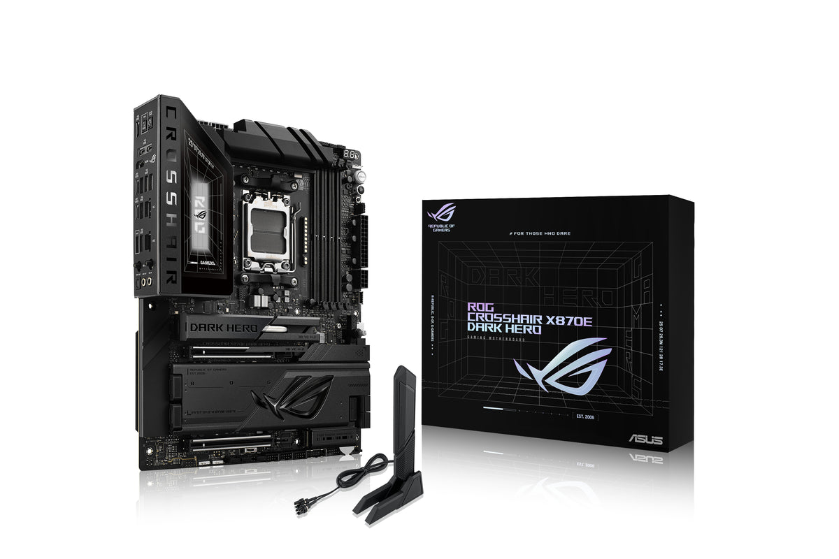 ASUS ROG CROSSHAIR X870E DARK HERO – Mainboard – Sockel AM5, AMD X870E, ATX, DDR5