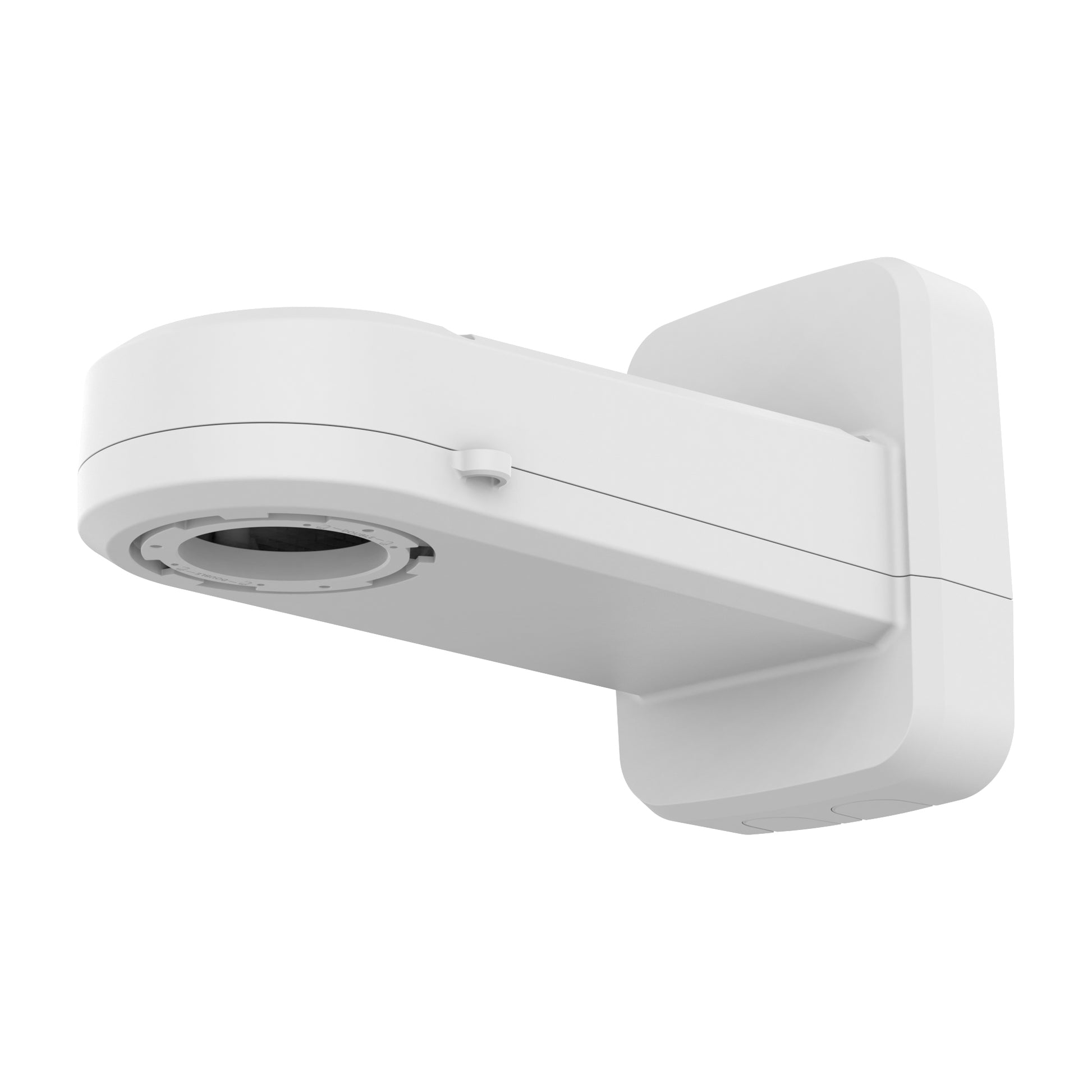 Hanwha SBP-400WMW Wandhalterung – Wand- und Mastmontage, vandalensicher, für SBP-115PFA, SBP-115PA, Weiss
