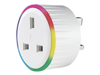 Shelly Plus Plug UK – Smart-Steckdose – WLAN, Bluetooth, 3'000 W