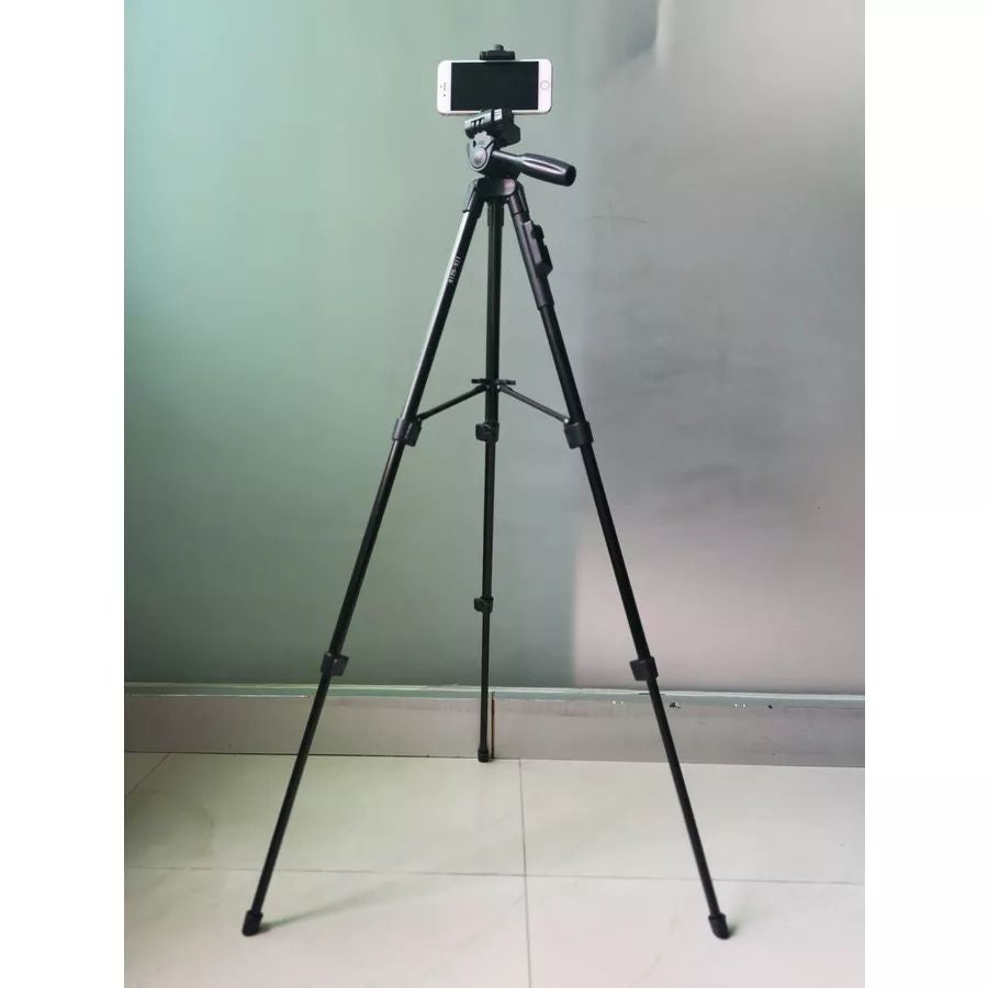 CoreParts Stativ – 51–180 cm – für Smartphones 4–7″, Kameras