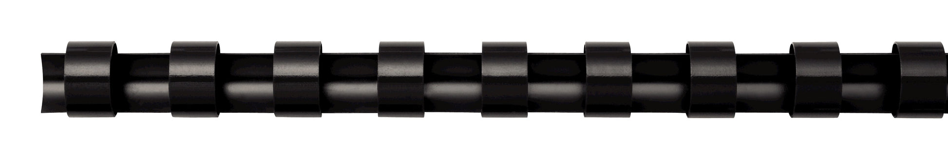 Fellowes Bindedisc-Ringe – Ø 22 mm, schwarz, Kunststoff – 50 Stk.