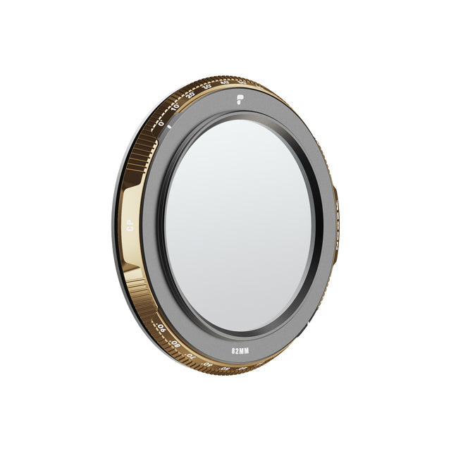 PolarPro Stage 2 CP Polarisationsfilter – 82 mm – für Objektive mit 82 mm Filtergewinde – Bronze/Grau