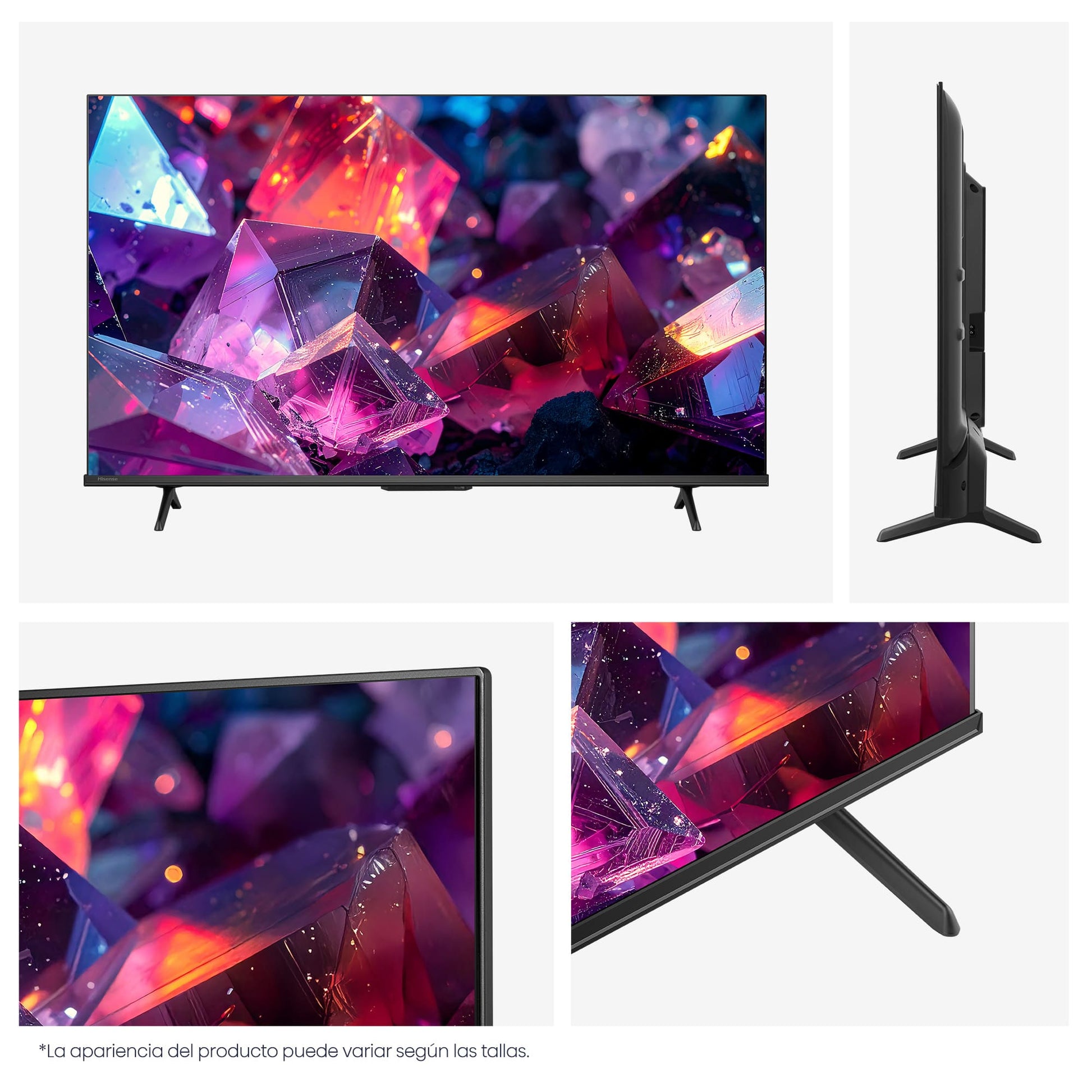 Hisense 85E7S PRO – 85" QLED Fernseher – 4K UHD – QLED – HomeOS U9 – 144 Hz – 400 cd/m² – Dolby Vision, HDR10+, HLG