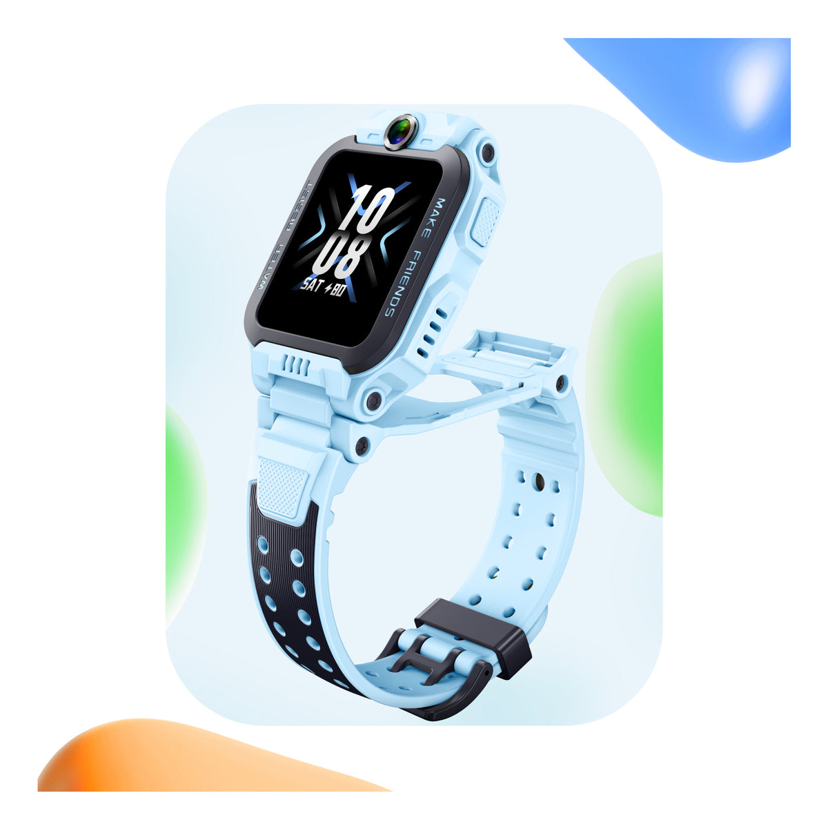 Imoo Kidswatch Z7 53 mm GPS + Cellular – Kunststoff Blau, für Android, iOS