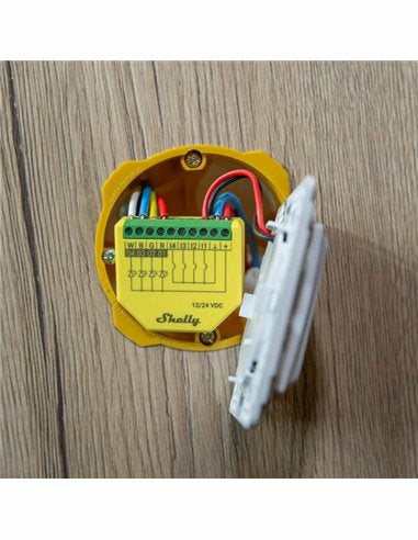 Shelly LED-Strip-Controller – RGBW, WLAN – für Alexa, Google Assistant – 12–24 V – 1 Stk. – Plus RGBW PM