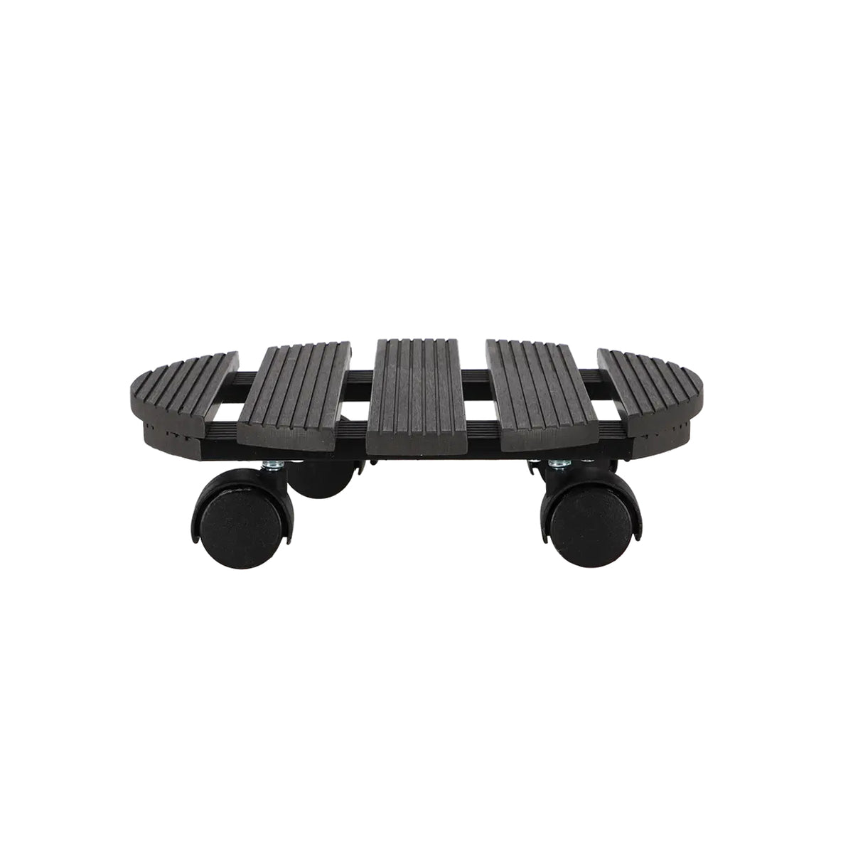 Esschert Design NG154 Pflanzenroller – Kunststoff/Stahl – Braun – Ø 280 × H 74 mm