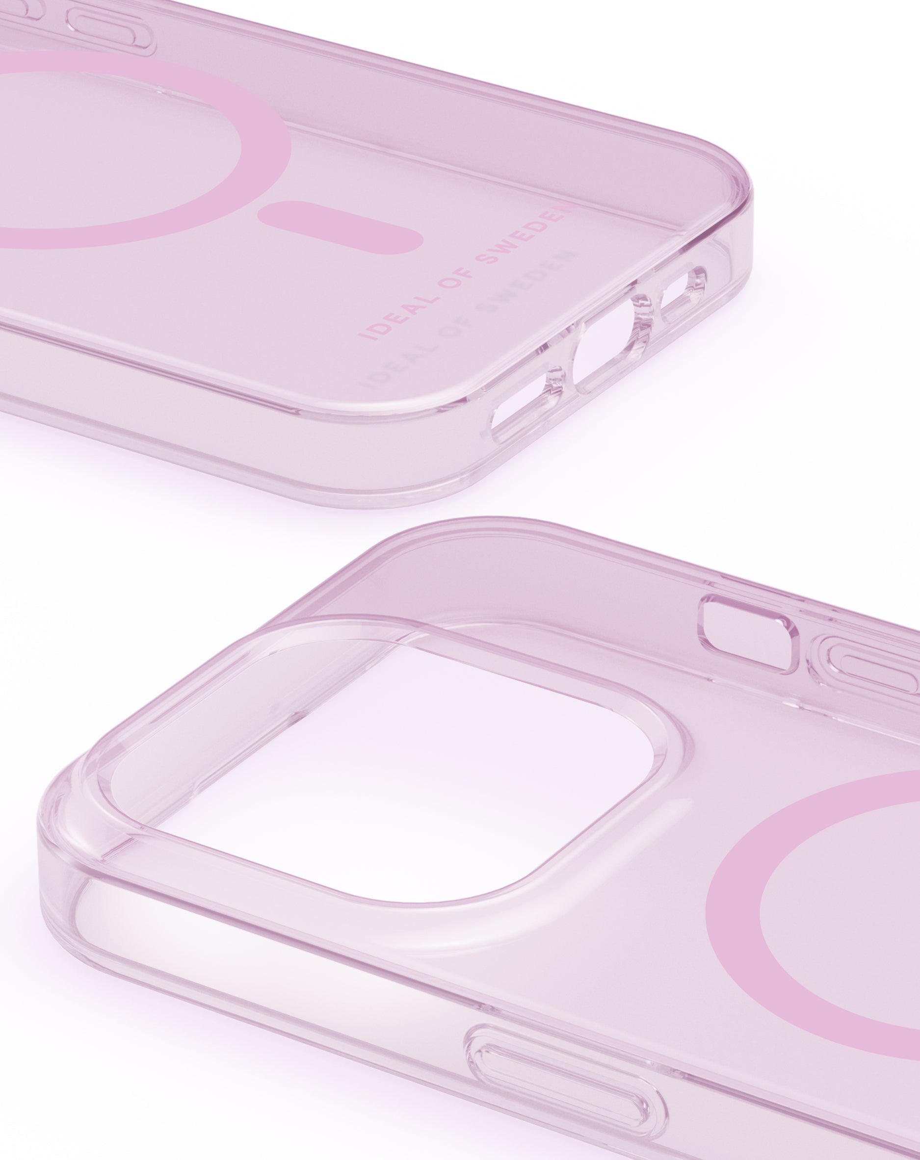 iDeal of Sweden Backcover – für Apple iPhone 15 Pro, MagSafe, PC+TPU, Hellrosa, bis 1,82 m sturzsicher