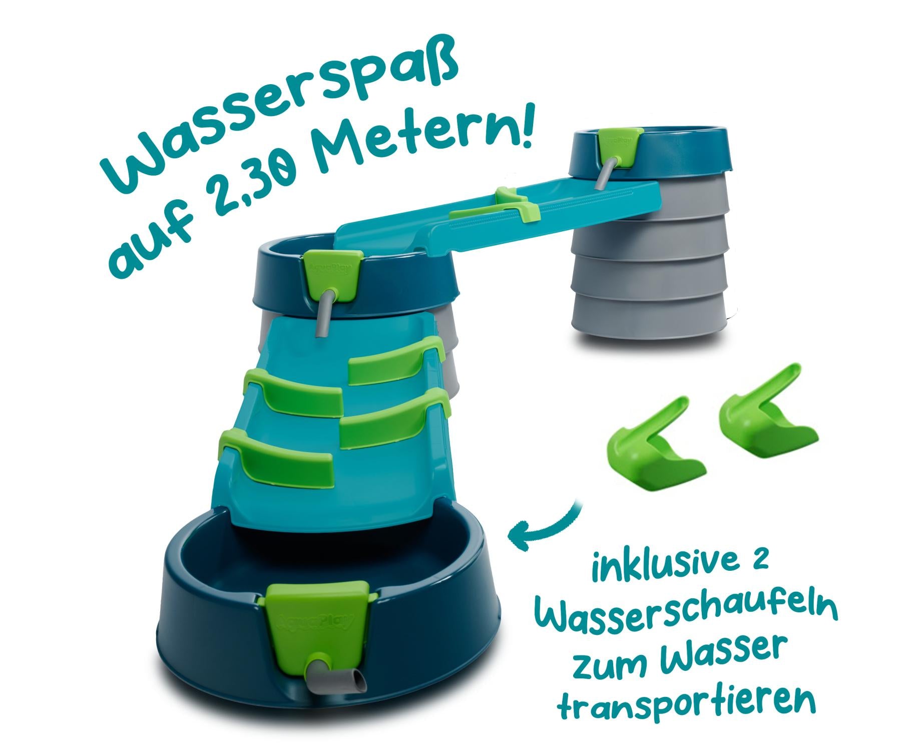 Aquaplay Mudway FLOW Matschbahn – ab 3 Jahren – Kunststoff, mehrfarbig