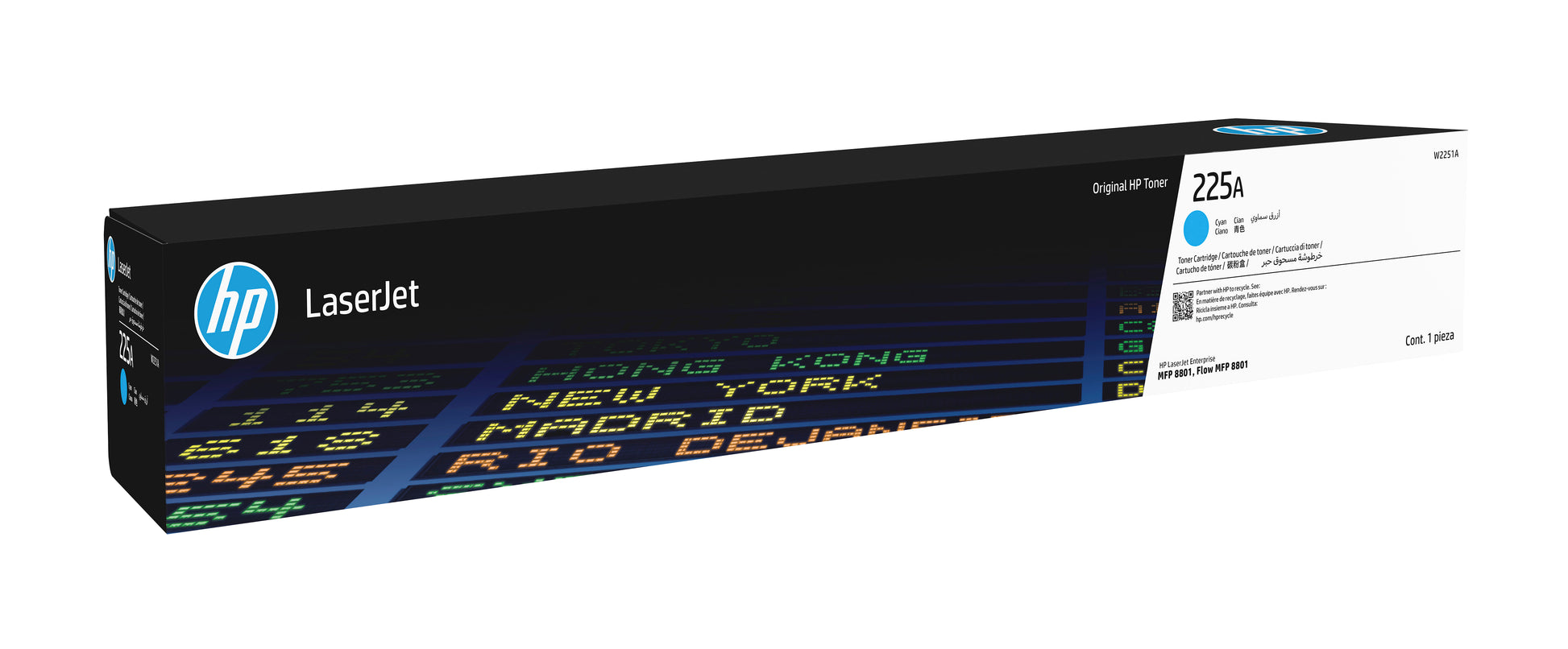 HP Toner 225A – Cyan