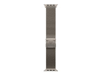 Apple Titan, Milanese Loop, Natur, für Apple Watch