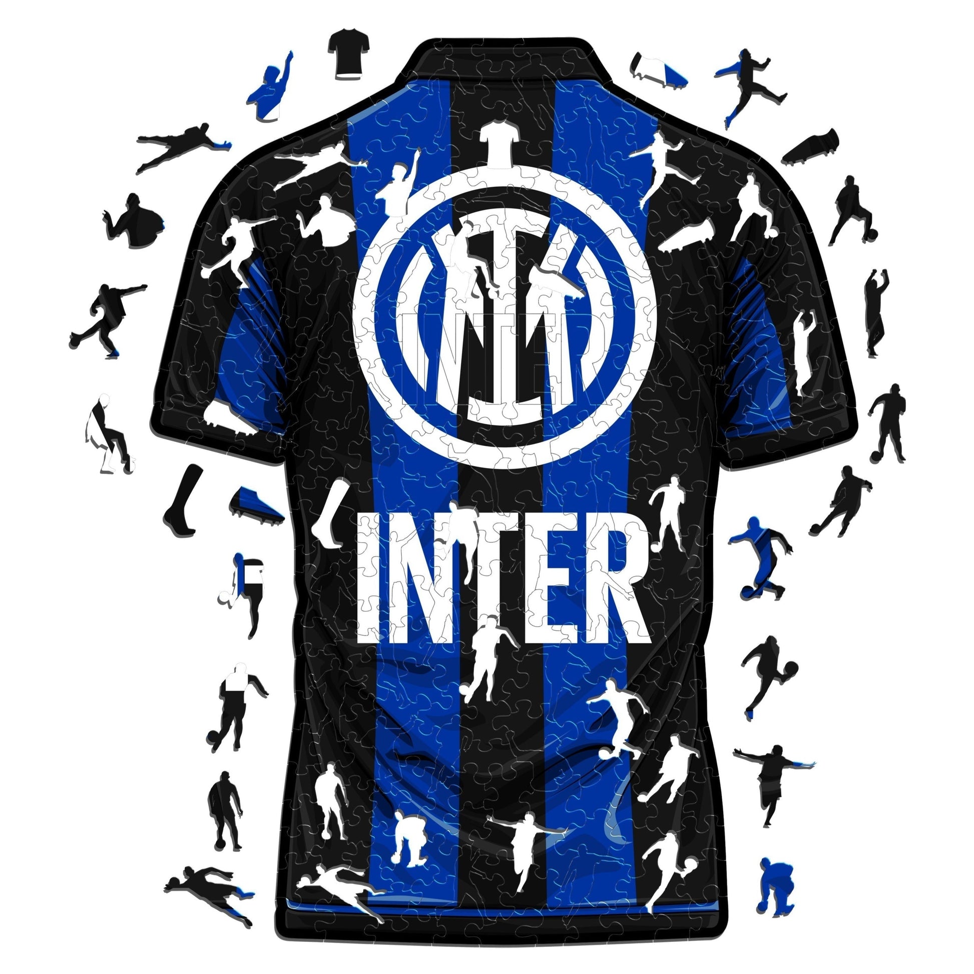 Iconic Puzzles FC Inter Mailand - Trikot - Logikspiel, 1 Spieler, ab 10 Jahren