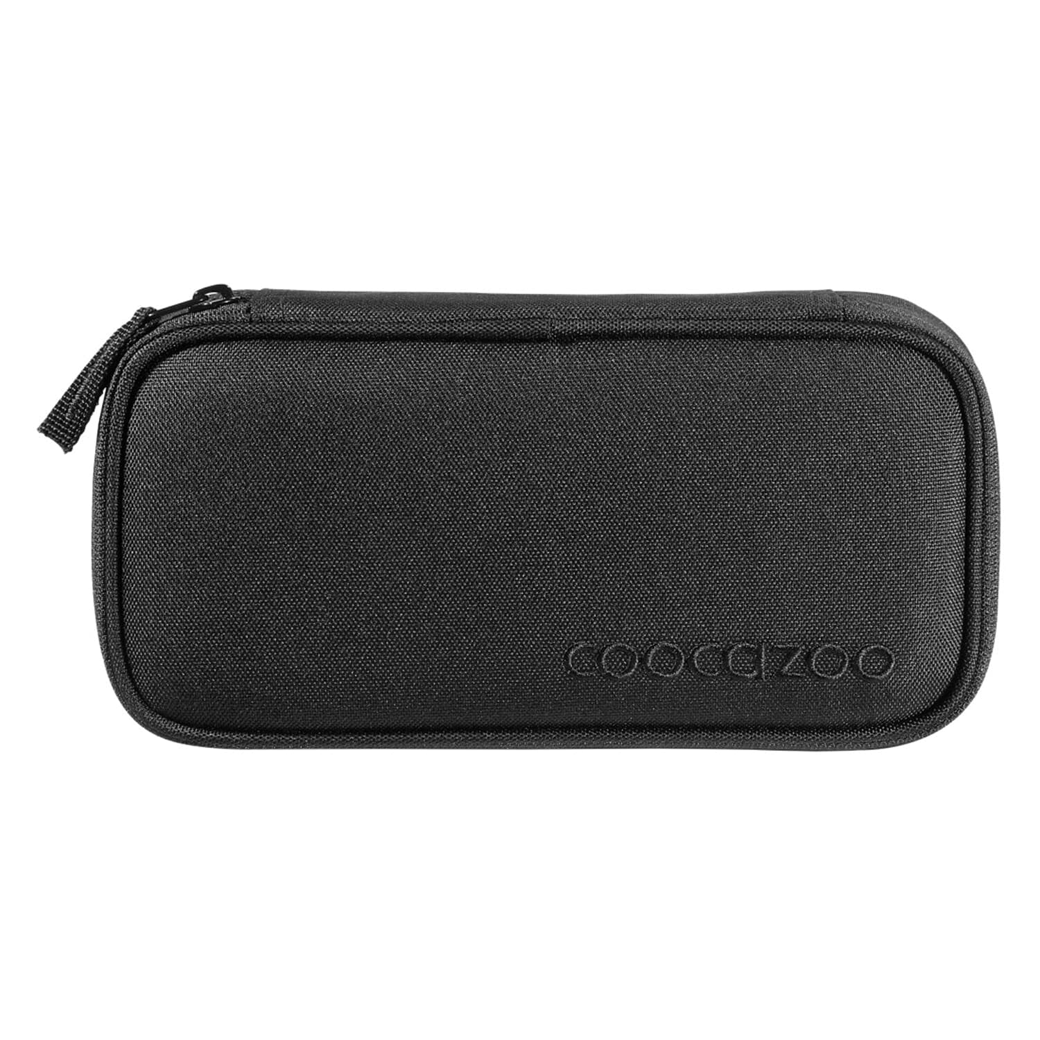 Coocazoo Schlamperetui, leer – Black Coal – Kunststoff – 24,0 × 6,0 × 11,0 cm