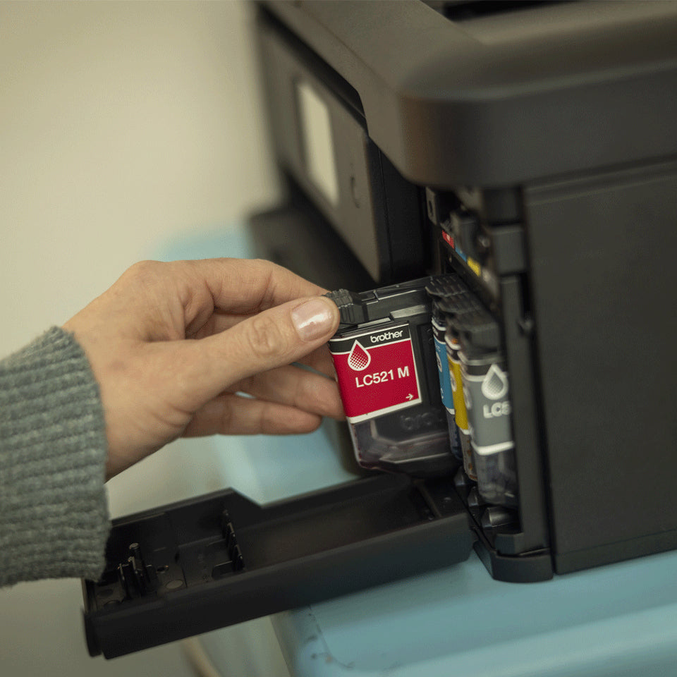 Brother DCP-J1460DW – Farbiges Tintenstrahl-MFP A4, 3-in-1 – USB/WLAN – Duplex, ADF – 16 ppm S/W