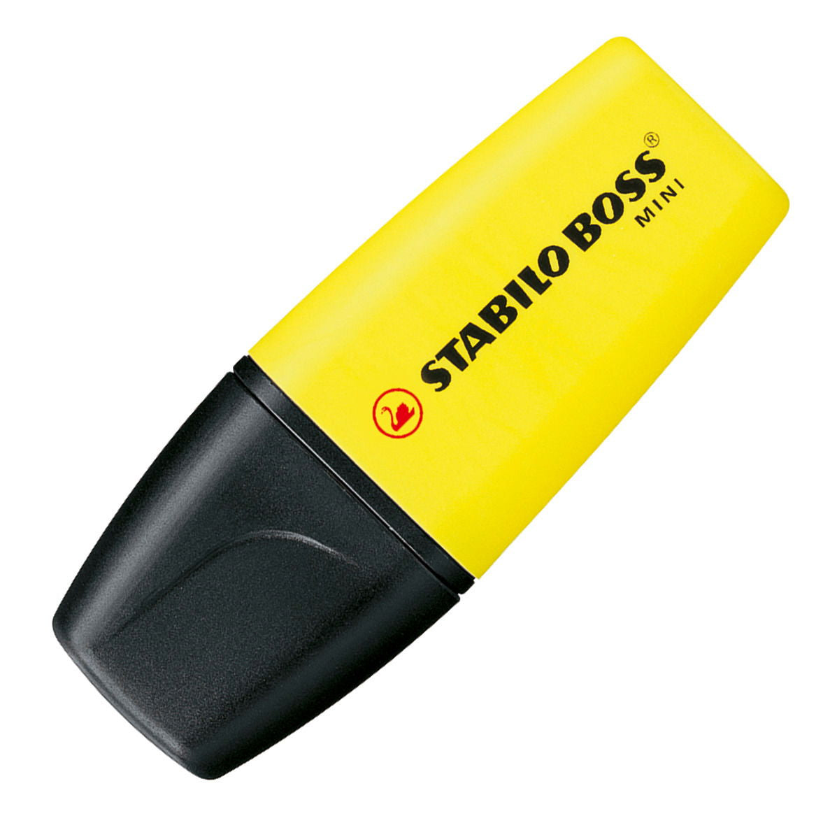 STABILO BOSS Textmarker Mini Set 3 Farben – Keilspitze, 2–5 mm