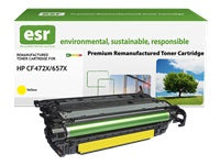 esr 657X Gelber Toner – Kompatibel XL – 23'000 Seiten – für HP