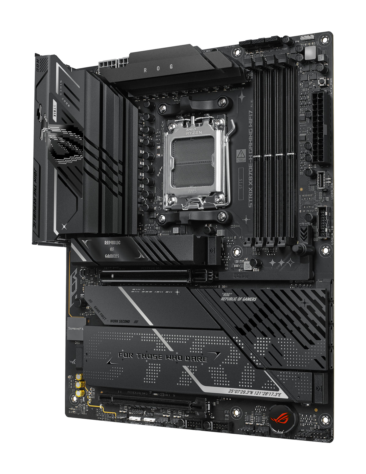 ASUS ROG STRIX X870E-H GAMING WIFI7 – Mainboard – AM5, X870E, ATX, DDR5