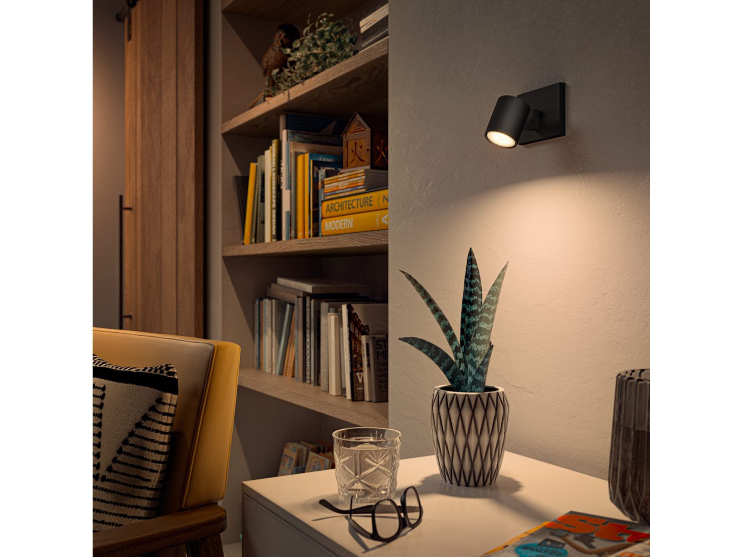 Philips Hue Spot LED – Bluetooth, für Amazon Alexa & Google Assistant, dimmbar – 2200–6500 K – 350 lm – GU10