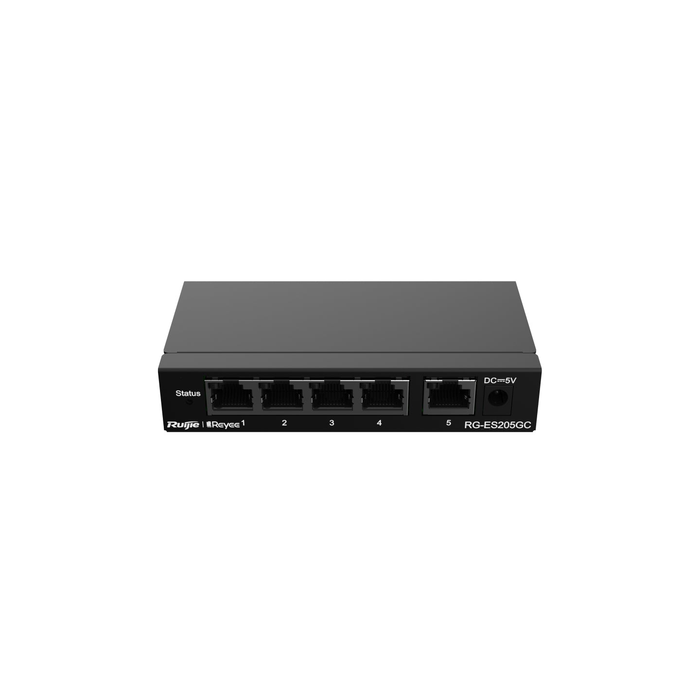 Ruijie Networks Ruijie RG-ES205GC – Managed L2 Switch – 5× 1G, Cloud-verwaltet, Schwarz