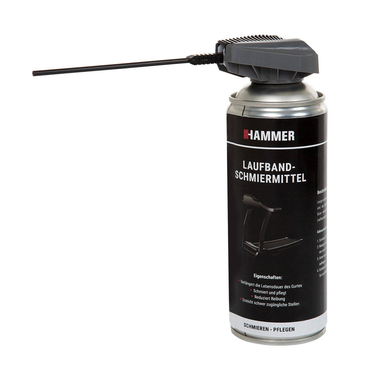 HAMMER Imprägnierungsspray – schwarz – 500 ml – für Metall, Kunststoff, Gummi