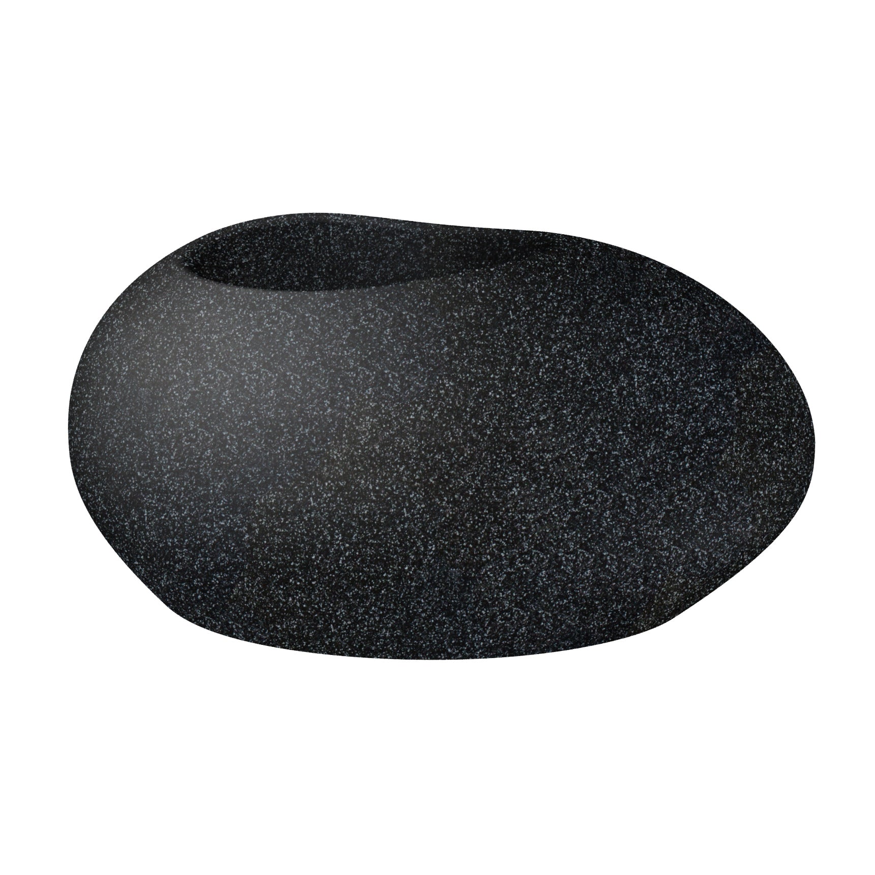 Scheurich Flow 280 Topfpflanzer – 48 × 38 × 23 cm – Kunststoff, schwarz