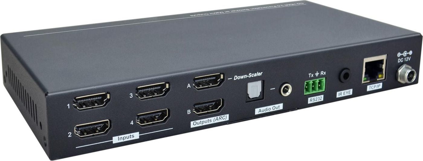 Vivolink HDMI-Matrix 4×2, HDMI 2.0