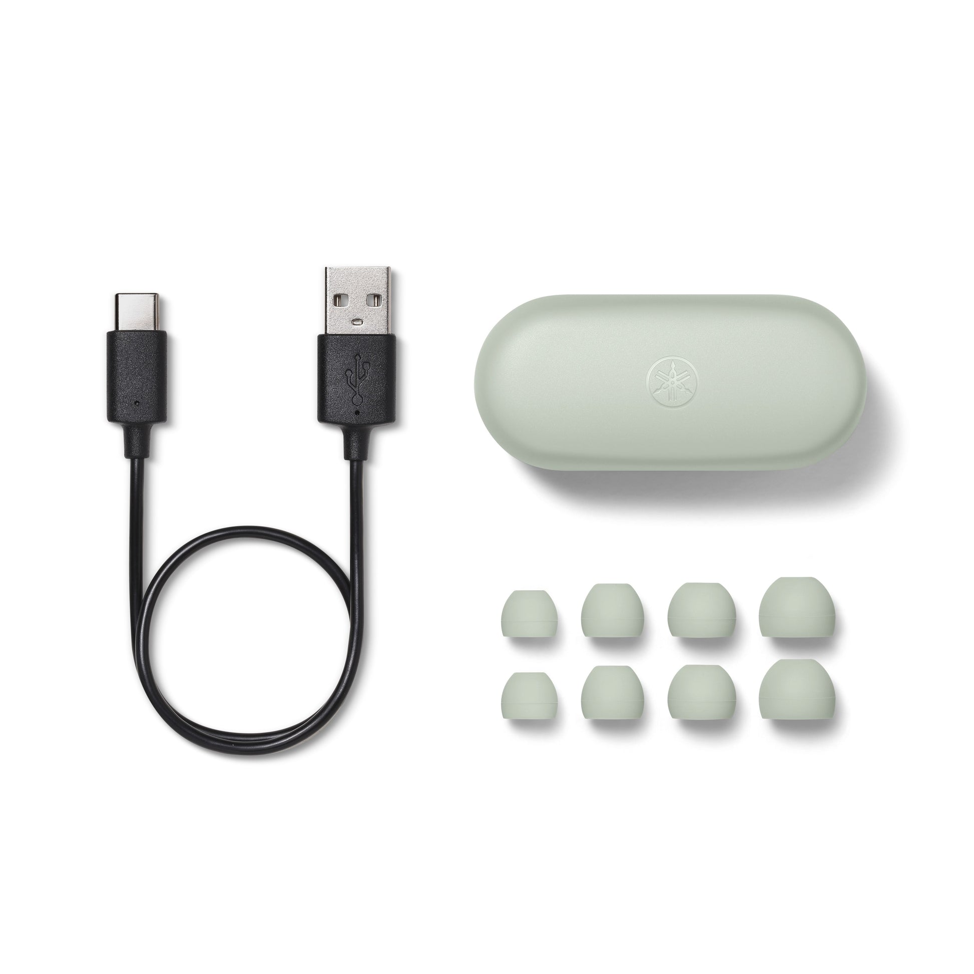 Yamaha TW-E3C – True Wireless In-Ear Kopfhörer – Bluetooth, IPX5 – Grün – bis 24 h