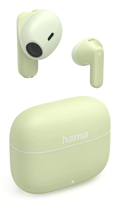 Hama Freedom Light II TWS In-Ear – mit Ladecase, Grün, BT 5.3