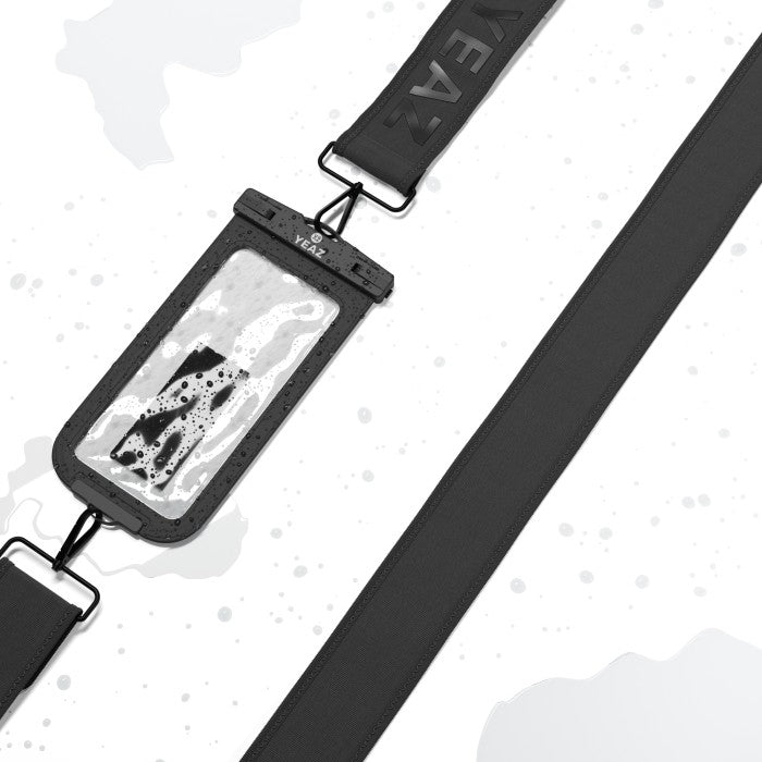 YEAZ Wasserdichte Smartphone-Tasche OCEAN SHOT – für Smartphones – schwarz – wasserdicht