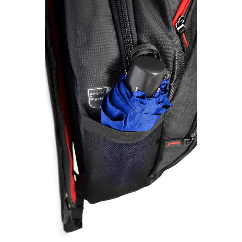 Port Designs Houston II ECO Notebook-Rucksack bis 17,3" – abschliessbar, r-PET – Schwarz