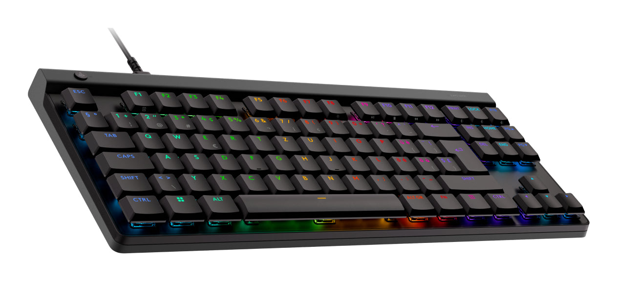 Logitech G G515 – Gaming-Tastatur TKL – mechanisch, RGB – kabelgebunden – USB-A – QWERTZ (CH) – schwarz