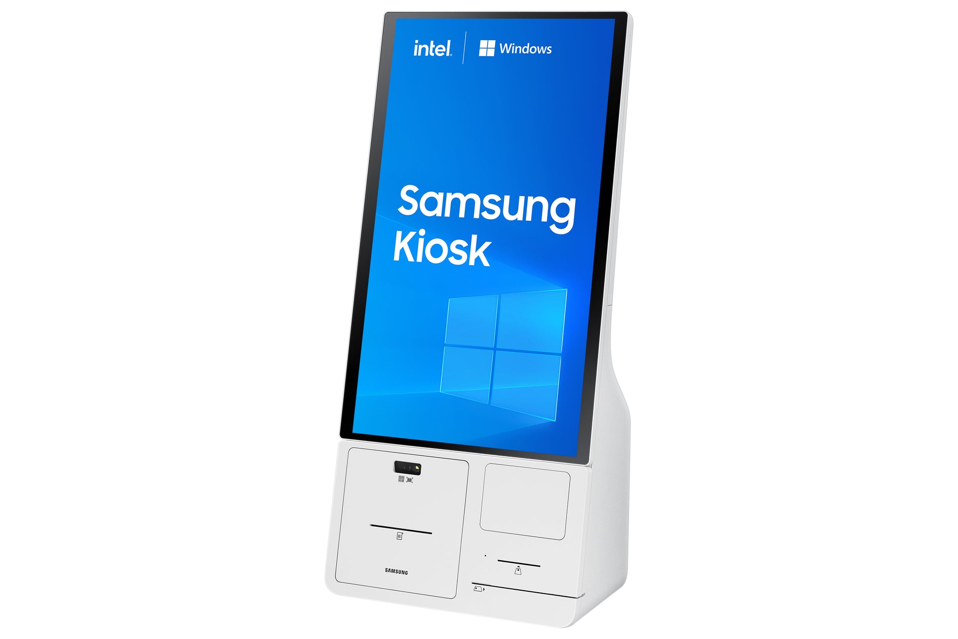 Samsung KM24C – Kiosk-Terminal 24" (16:9) FHD (1920×1080) – Windows – PCAP-Touch, weiss