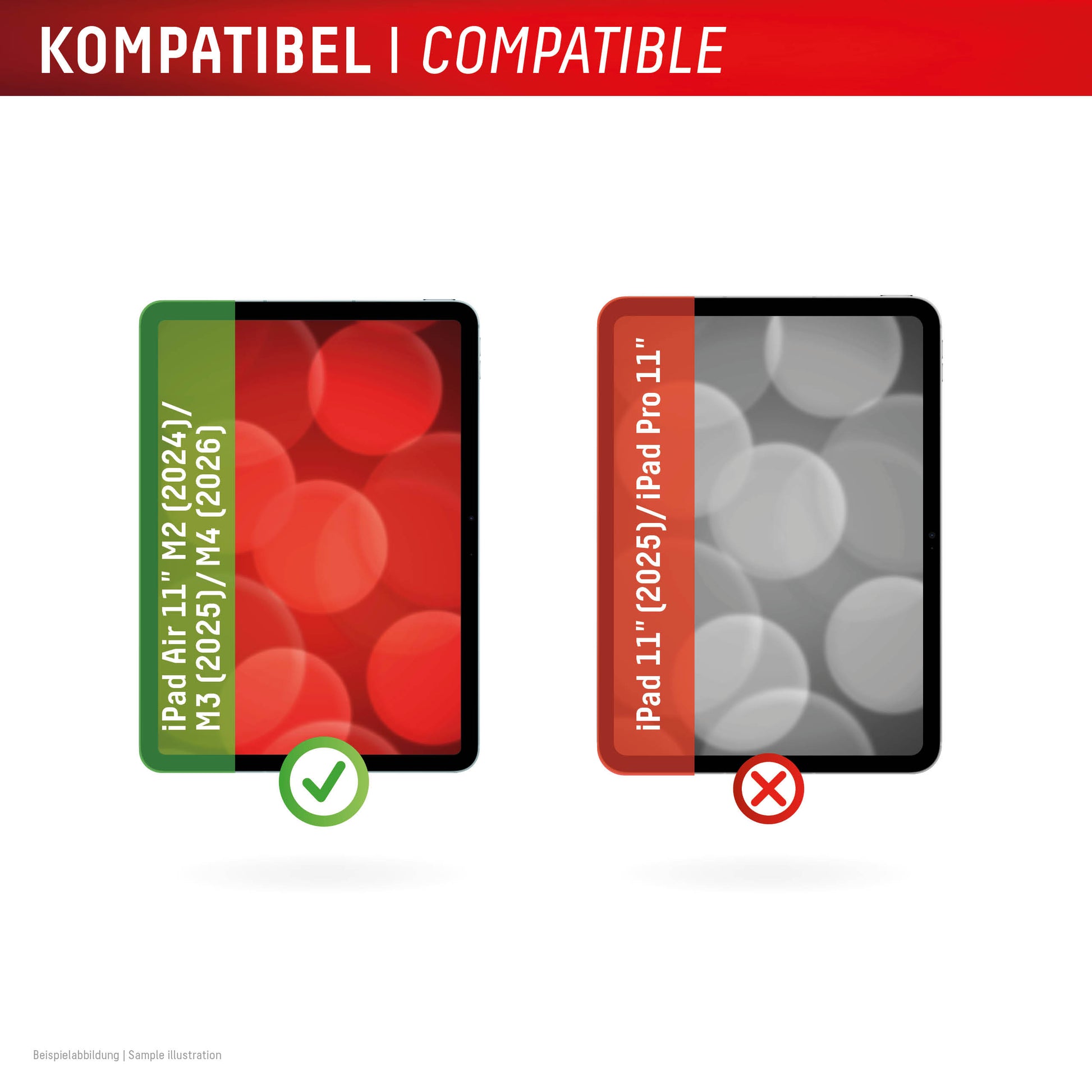 Displex Panzerglas für iPad Air 11" (2024–2026) – 10H, kratzresistent