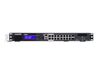 QNAP QGD-1600P-8G – Managed Switch – 14× 1G, 2× SFP+ (Combo), PoE++, PoE-Budget 360 W, 19", 1U
