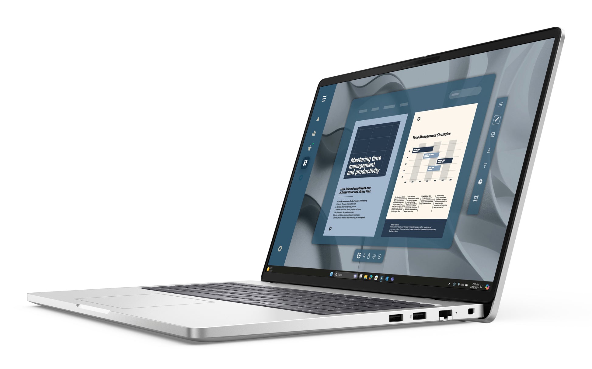 Dell Pro 16 Notebook – platin