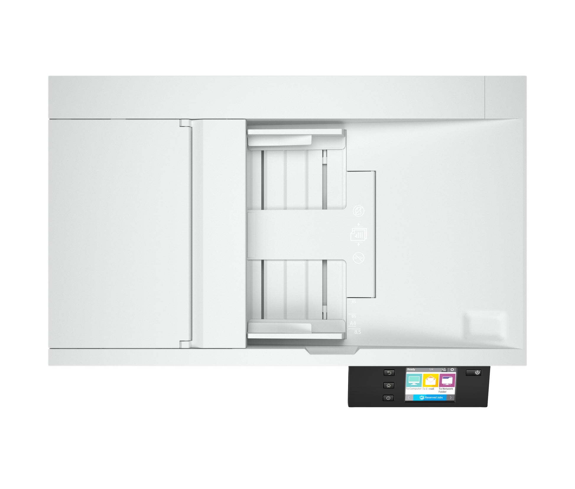 HP ScanJet Enterprise Flow N6600 fnw1 – Flachbett + ADF, A4, Duplex, ADF 100 Blatt, WLAN/LAN, 1'200 dpi