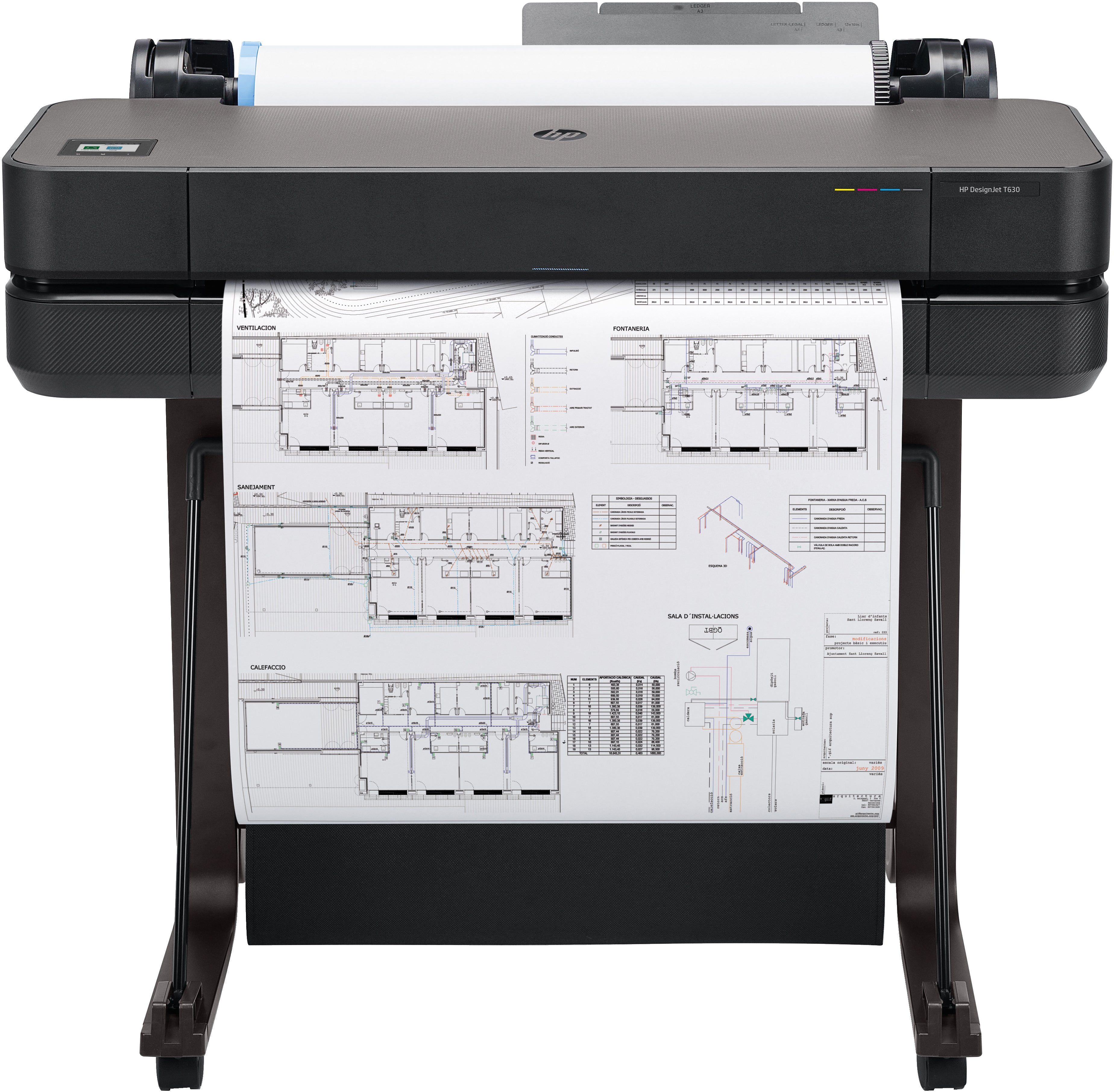 HP DesignJet T630 – Grossformatdrucker, 24"