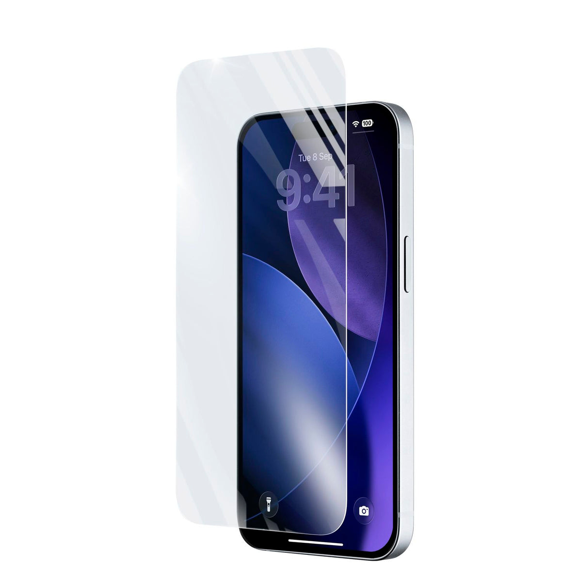Cellularline Displayschutz (Panzerglas), Anti-Fingerprint – für iPhone 18 Pro