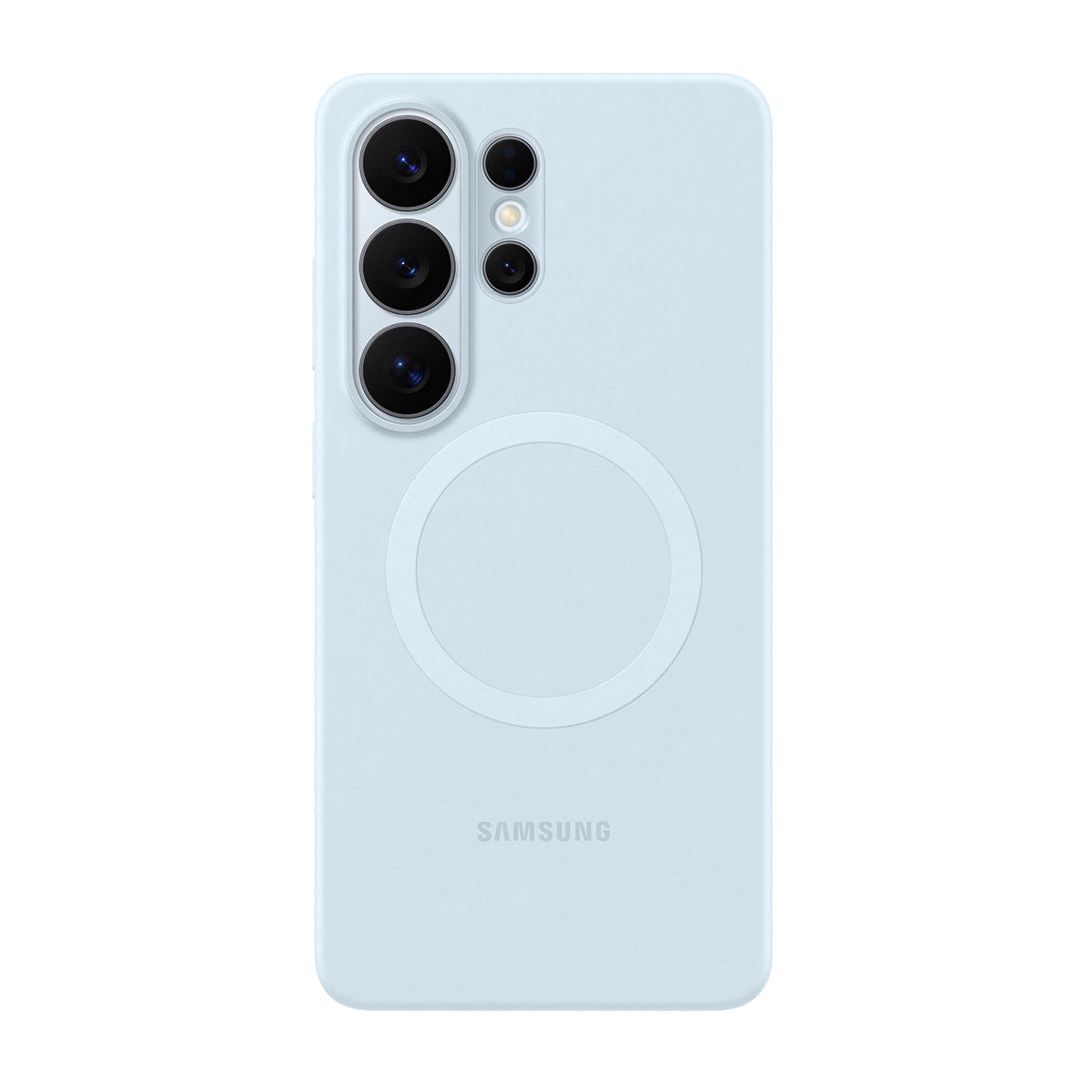 Samsung Silikon Magnet Hülle Holster – für Samsung Galaxy S26 Ultra, MagSafe, Silikon, Hellblau