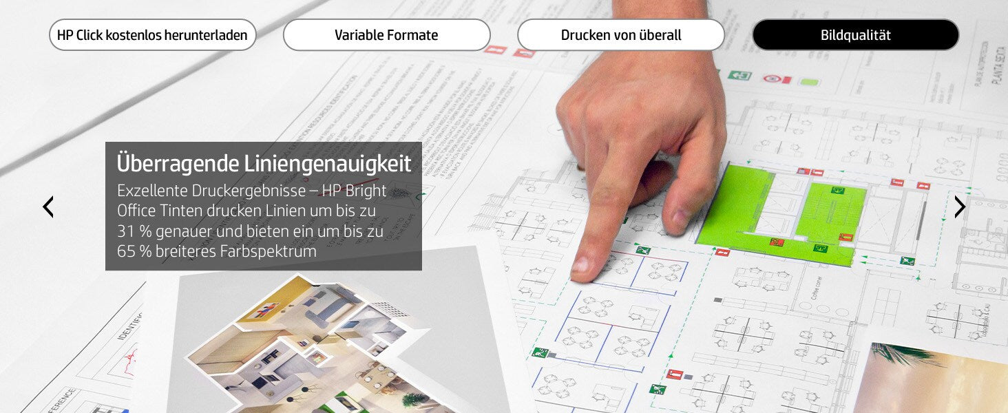 HP DesignJet Studio Steel – Grossformatdrucker, 36"