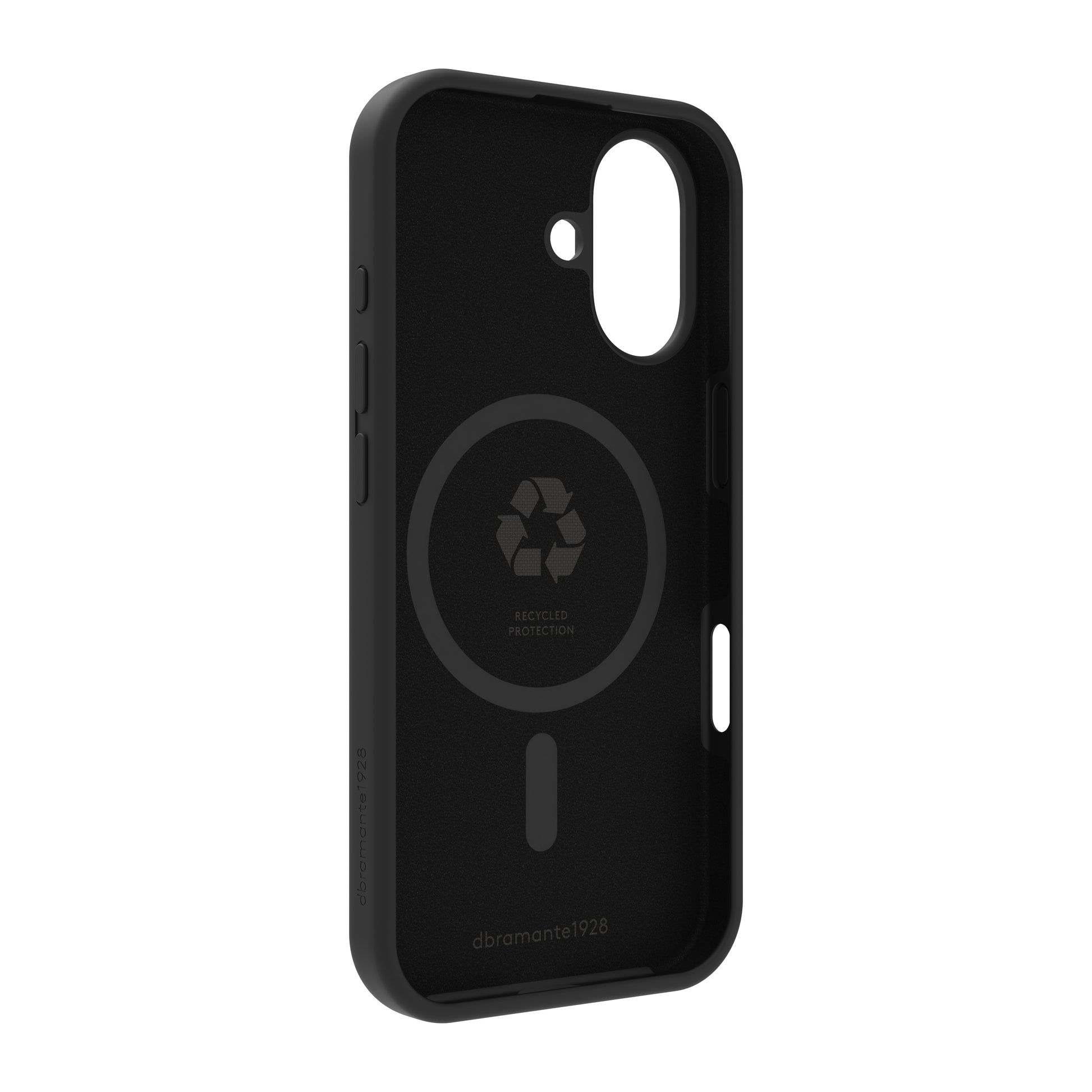 dbramante1928 Monaco MS – Backcover – für Apple iPhone 17, Schwarz