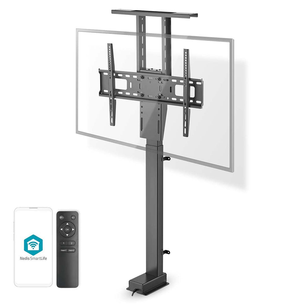 Nedis Wandlift (bodenstehend) – 37–80" – VESA 200×200–600×400 – bis 60 kg, Motorisiert – TVSM5840BK