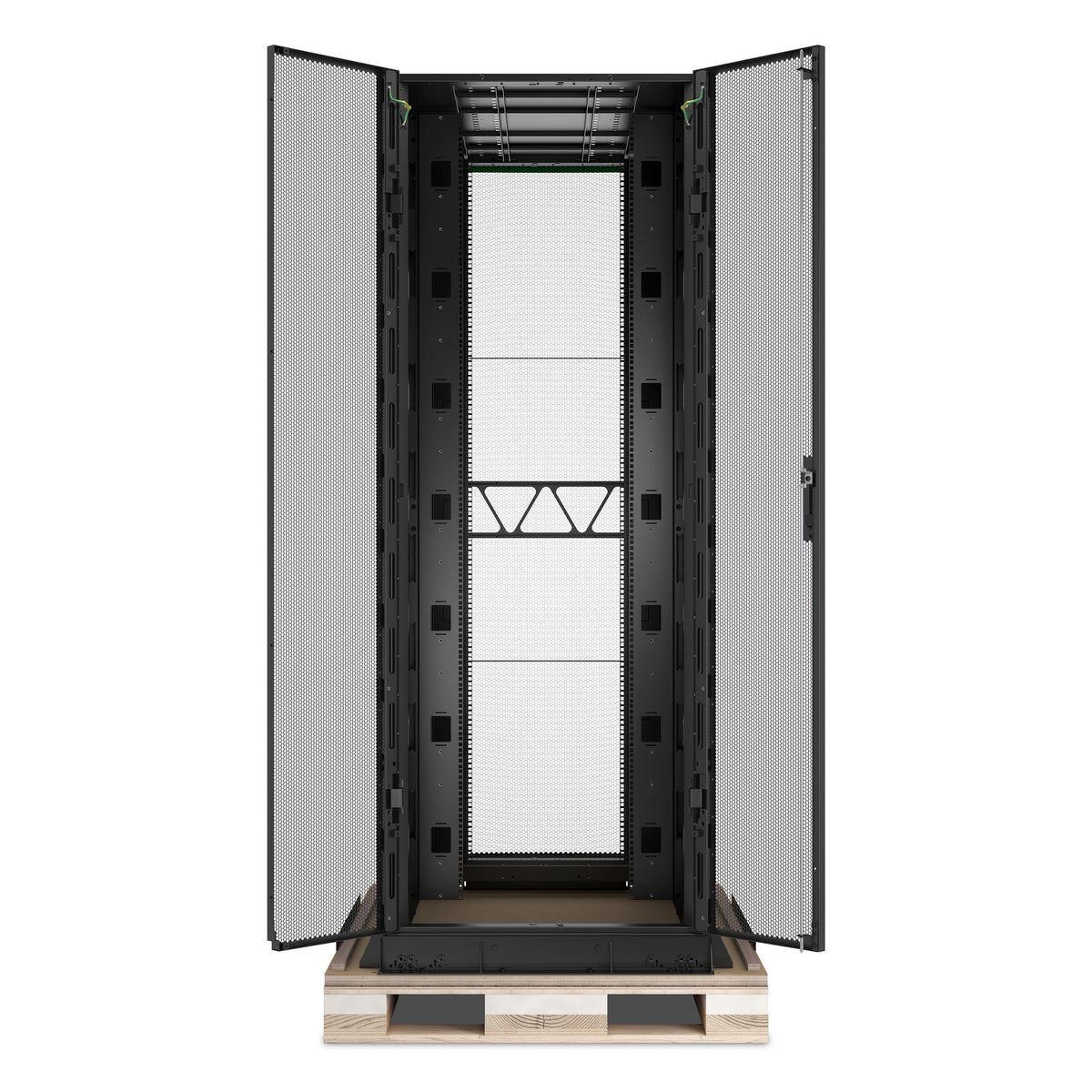 APC NetShelter SX – 19" Netzwerkschrank 48U, 800 × 1295 × 2256 mm, schwarz